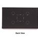 6U LINIER® Fixed Wall Mount Cabinet - Solid Door