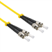 Stock 15 meter ST UPC to ST UPC Singlemode Duplex Fiber Optic Patch Cable