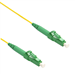 Stock 4 meter to LC APC to LC APC Singlemode Simplex Fiber Optic Patch Cable