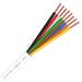 Premium 18/8 AWG Plenum Rated Indoor/Outdoor Power Control Cable - WHITE 1000FT - Spool - Stranded Copper Conductors, CMP, CL3P, FPLP, FT6 by Syston