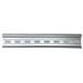 8 Inch Long Slotted Aluminum DIN Rail for Mounting DIN Rail Mountable Industrial Network Switches, Media Converters, and Power Supplies with 8 Mounting Holes - RoHS Compliant - 35mm Wide by 7.5 High