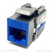 Premium Cat 6A 10 GIG Keystone Jack - 90 Degree Punch Down - TAA Compliant - RoHS Compliant and UL Listed