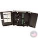4 Panel Wall Mount LGX Chassis Fiber Optic Splice Box Enclosure with Splice Tray Storage and Lockable Double Doors - by Multilink®