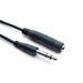 50 FT 1/4 Inch Stereo Male to Female Audio Cable with Nickel Plated Connectors
