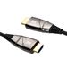 Close-up of 4K AOC HDMI Cable Connectors