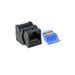 Cat 5E Keystone Jack - Tool Less - RoHS Compliant and UL Listed