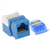 Cat 6 Keystone Jack - Tool Less - RoHS Compliant and UL Listed