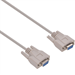 100Ft DB9 Female to Female Serial Cable Fully Shielded With Molded Connectors
