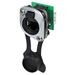 Neutrik etherCON RJ45 Panel Mount D-Sized Latch Locking Feed-through Coupler with Combined Sealing Kit - Nickel