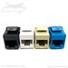 QuickTreX Premium Cat 5E Keystone Jack Color Options