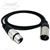 3-Pin XLR Male to Female Premium Custom Flexible Shielded Microphone Cable with Neutrik&reg; Connectors and 24 AWG Stranded Wire - Made in the USA by QuickTreX&reg