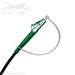 QuickTreX&reg; LC UPC and APC 1.5mm Ferrule Fiber Optic Connector Dust Cap with Anti-Loss Lanyard - Pack of 25 Pieces