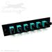 6 MTP/MPO Multimode OM3 and OM4 LGX Adapter Panel for Mating Male to Female MTP®/MPO Fiber Optic Cables - Key Up / Key Down - by QuickTreX®