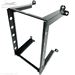 QuickTreX&reg; Open Frame Wall Mount 16U Network Rack - 19 Inch Wide and 18 Inch Depth - 10-32 Tapped and M6 Cage Nut Rails