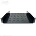 QuickTreX&reg; 2U Vented Universal Extra Depth Cantilever Network Rack Equipment Shelf - 19 Inch Wide and 15.75 Inch Depth