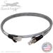 Cat 6E Shielded Premium Custom Ethernet Patch Cable - Made in the USA by QuickTreX®
