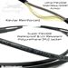 Tactical Armored Patch Cable Jacket Features