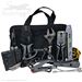 Deluxe Ethernet Cable Installation and IT Technician Toolkit with Tool Bag for Installing and Testing Cat 5, Cat 6, Cat 6A, Cat 7, Cat 8 Modular Plugs, Keystone Jacks, Wallplates, and Patch Panels by QuickTreX