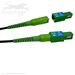 Example Shown Converting a SC APC Patch Cable to SC UPC