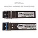 Optional Gigabit SFP Transceivers