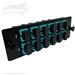 12 Fiber SC Multimode 50/125 OM3/4 Ultra High Density (UHD) Fiber Optic Adapter Panel by QuickTreX®