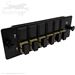 6 Fiber SC Multimode 62.5/125 OM1 Ultra High Density (UHD) Fiber Optic Adapter Panel by QuickTreX®