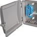 2 Panel Outdoor Wall Mount Termination Box Enclosure LGX Chassis by Multilink®