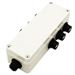 1 Port Outdoor Weatherproof IP68 Rated Fiber Optic Junction Box for Senko IP68 Bulkhead Adapters - Wall, Pole, or Cell Tower Mountable