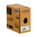 QuickTreX&reg; Cat 5e 350MHz UTP 24AWG Solid Plenum Rated (CMP) Bulk Ethernet Cable - 1000 FT