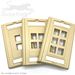 QuickTreX® Keystone Wallplate with Labeling Windows