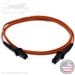 MTRJ to MTRJ Plenum Rated Multimode OM1 62.5/125 Premium Custom Duplex Fiber Optic Patch Cable with Corning® Glass - Made in the USA by QuickTreX®