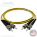 ST to ST Plenum Rated Singemode 9/125 Premium Custom Duplex Fiber Optic Patch Cable with Corning® Glass - Made in the USA by QuickTreX®