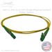 LC APC to LC APC Plenum Rated Singemode 9/125 Premium Custom Duplex Fiber Optic Patch Cable