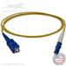 LC to SC Plenum Rated Singemode 9/125 Premium Custom Simplex Fiber Optic Patch Cable with Corning® Glass - Made in the USA by QuickTreX®