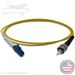LC to ST Plenum Rated Singlemode 9/125 Premium Custom Simplex Fiber Optic Patch Cable with Corning® Glass - Made in the USA by QuickTreX®