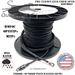 Weatherproof IP68 Connectorized HMFOC OptiTip® Singlemode APC 12 Fiber Indoor/Outdoor Plenum Rated (OFNP) MTP Cable Assembly - custom made in USA by QuickTreX®
