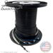24 Fiber MTP (2 x 12) Indoor/Outdoor Multimode 10-GIG OM3 50/125 Custom Fiber Optic MTP Trunk Cable Assembly - Made in USA by QuickTreX® with Genuine US Conec® Connectors and Corning® Glass
