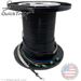 24 Fiber MTP APC (2 x 12) Indoor/Outdoor Singlemode Custom Fiber Optic MTP Trunk Cable Assembly - Made in USA by QuickTreX® with Genuine US Conec® Connectors and Corning® Glass