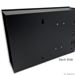 Lightweight Alluminum 2 panel Wall Mount Fiber Optic Termination Box  Enclosure