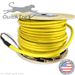 24 Strand Indoor Plenum Rated Interlocking Armored Singlemode Custom Pre-Terminated Fiber Optic Cable Assembly - Made in the USA by QuickTreX®