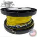 24 Strand Indoor Plenum Rated Ultra Thin Micro Armored Singlemode Custom Pre-Terminated Fiber Optic Cable Assembly with Corning® Glass - Made in the USA by QuickTreX®