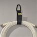One Inch Wide by 9 CableCarrier with Black Triangle Carabiner - 2 Pack