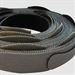 1/4 Inch Wide By 3 1/2 Inch Black Rip-Tie Lite Plus - 1 Roll of 75