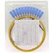 3 meter SC UPC 12 Fiber Flat Ribbon Jacketed OFNR Singlemode Fiber Optic Pigtail Kit Assembly