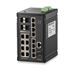 16 Port Gigabit Managed Rugged Industrial (Extreme Temp) Network Switch with 4 Gigabit SFP Ports - I300 Series by Signamax