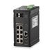 8 Port Gigabit PoE+ Managed Rugged Industrial (Extreme Temp) Network Switch with 2 Gigabit SFP Ports - I300 Series by Signamax