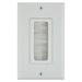 1-Gang Brush Wall Plate for Cable Pass-Through White