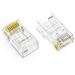 Cat 6 UTP Feed Through RJ45 Modular Plugs - Bag of 100