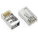 Cat 6A Shielded STP Feed Through RJ45 Modular Plugs - Bag of 100