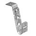 3/4 Inch Ceiling Mount Galvanized Steel J-Hooks for Cable Support & Wire Management - 50 Pack